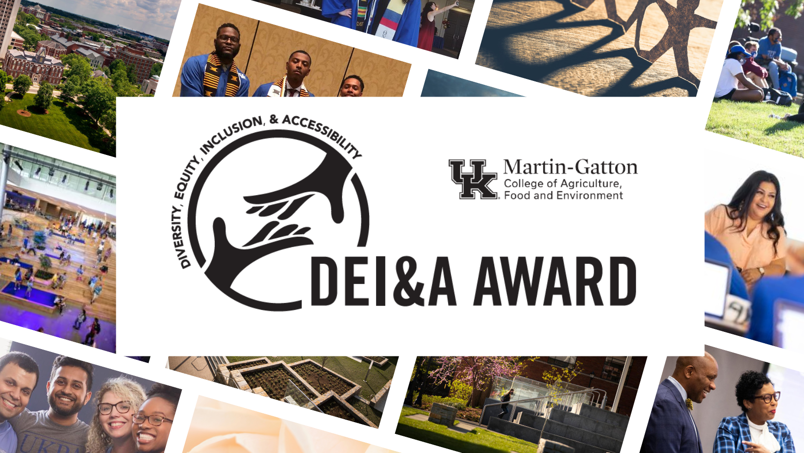 Diversity, Equity, Inclusion and Accessibility Award webpage cover photo