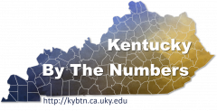 Kentucky By The Numbers Logo (Graphic)